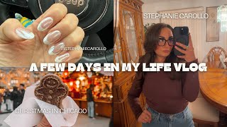 VLOG | A few days in my life | Christmas in Chicago, Ana Luisa Jewelry, New Hair!