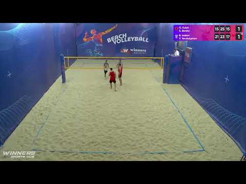 07:00 O. Kulyk / S. Borets - B. Isakov / Y. Yevdokymov 27.07.2022 | Winners Beach Volleyball