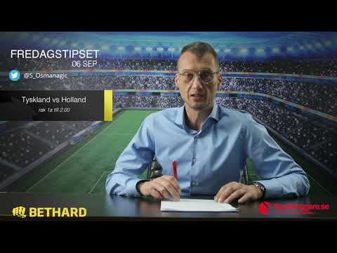 Speltips: Tyskland - Holland & Slovakien - Kroatien 6/9