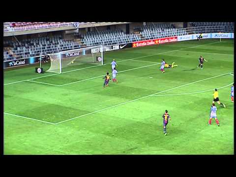 La Liga | Gol de Gerard Deulofeu en el FC Barcelona B - Recreativo de  | 26-10-2012 | J11