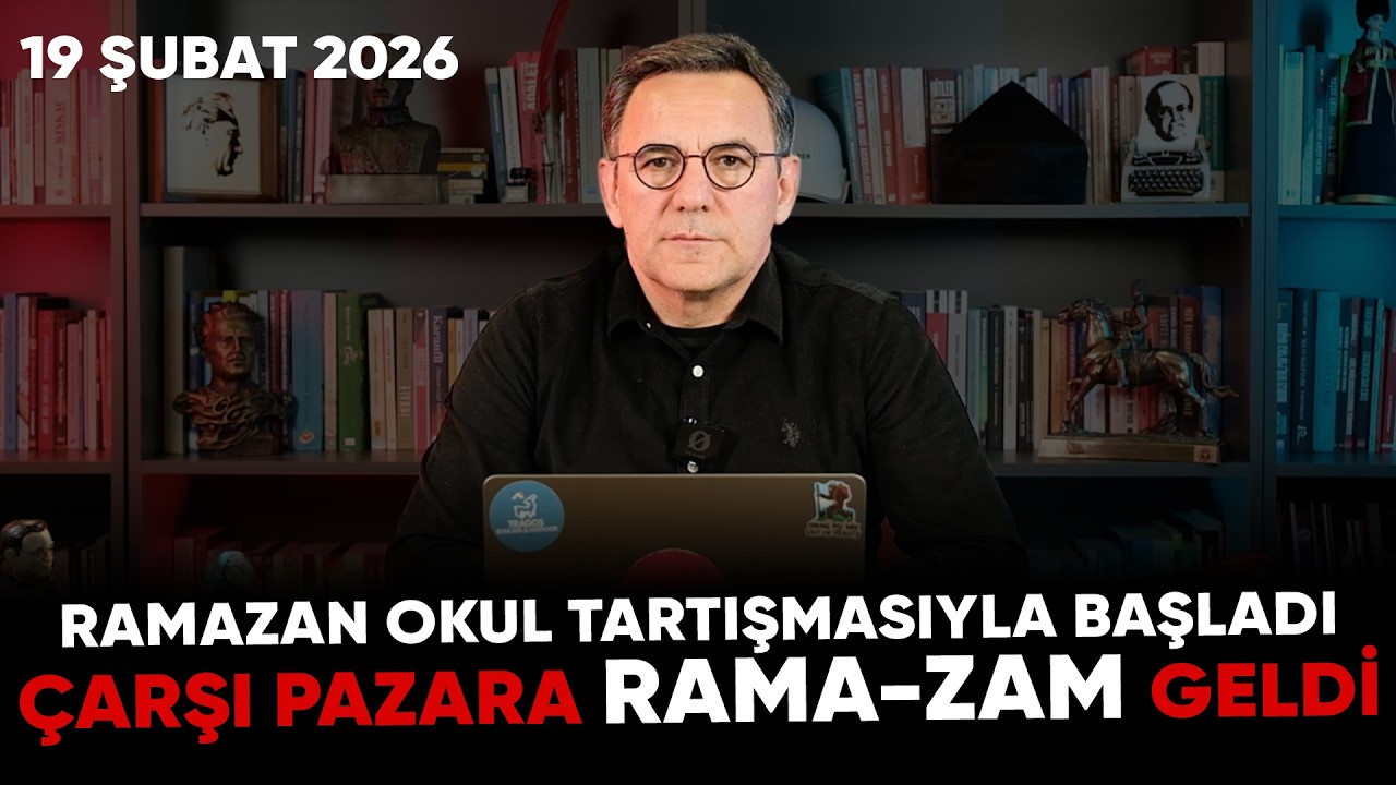 Deniz Zeyrek: " Ramazan okul tartışmasıyla başladı, Çarşı pazara Rama-ZAM geldi"