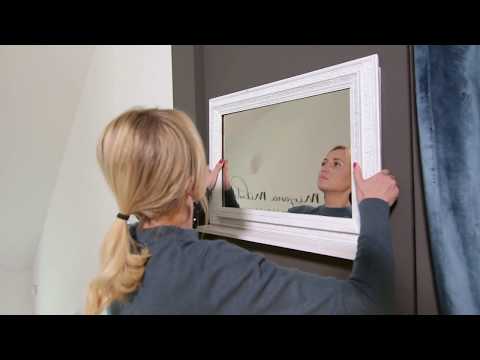 BAUHAUS uradi sam - ukrasno ogledalo s policom