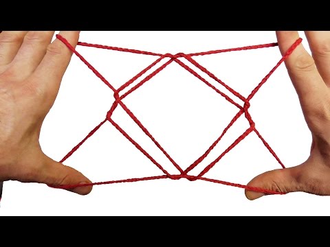 String Tricks! How To Make A Big Star String Figure Walkthrough