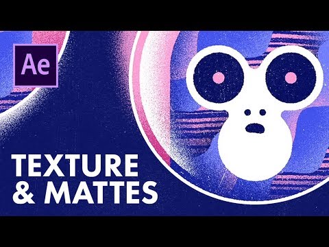 After Effects Textures and Mattes Animation Tutorial