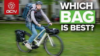 Backpacks vs. Panniers: What's MY BEST BIKE BAG For Commutin