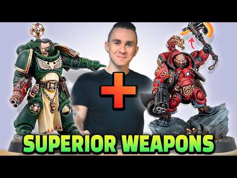 Custom Kill Team of Dark Angels Who Use Xeno Weapons