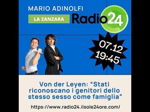 Adinolfi Radio24 2022.12.07 video