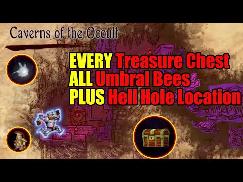 Ghost N Goblins Resurrection | Shadow Caverns of the Occult | Treasure Chest | Umbral Bee |Hell Hole
