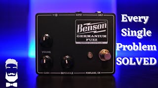 Video thumbnail for Benson Amps Germanium Fuzz- Every Fuzz Problem Solved!! by Buddy Blues