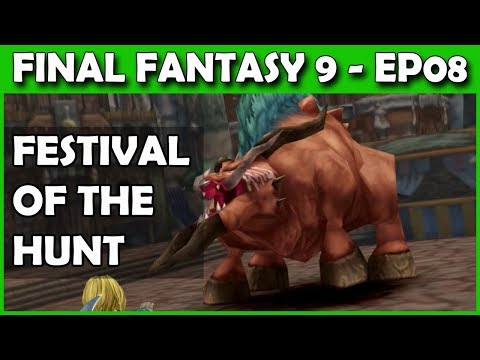 Let's Play Final Fantasy 9 PS4 LIVE - Festival of the Hunt & QUINA! Part 8