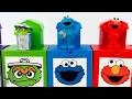Sesame Street Sorting Colors Counting Activity Kids Learn To Count And Sort Colors