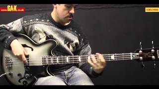 Video thumbnail for Epiphone Limited Edition Jack Casady Bass Demo at GAK by GAK