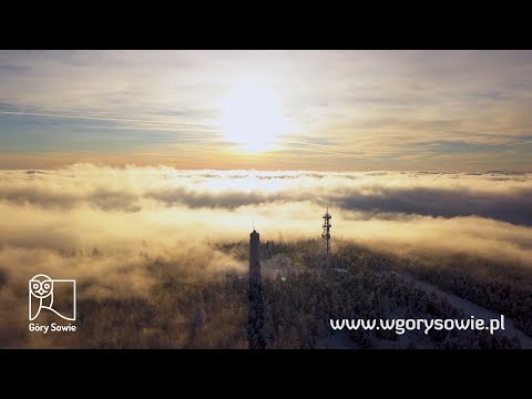 UNIKALNE PIĘKNO GÓR SOWICH W ZIMOWEJ SCENERII            [ 4K ]