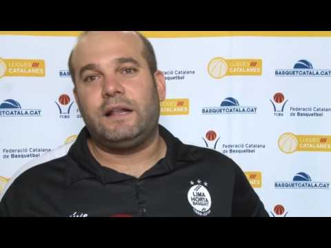 #LligaCAT LF2 2016 / Declaracions post-partit Lima-Horta