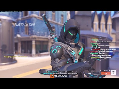 POTG! THIS GENJI IS REALLY FAST! NECROS GAMEPLAY OVERWATCH 2 SEASON 3