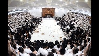 טיש סיום החג - מישיבת פוניבז' - מוצאי שמחת תורה תש"פ | End of Simchat Torah at Ponevezh Yeshiva
