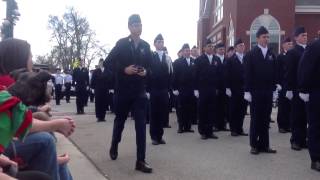 preview picture of video 'East Paulding HS JROTC - Dallas 2012 Christmas Parade'