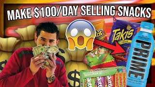 How To Make $100/Day Selling Snacks At School (Complete Guide)