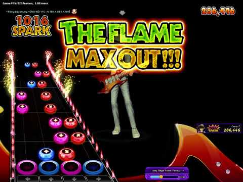 The Fiery Concert - Lady Gaga - Poker Face ( Lv 4 Crazy ) with FlameOut