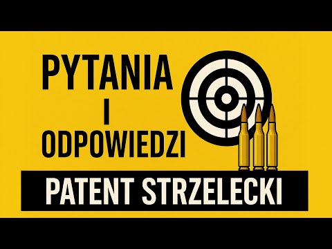 Patent Strzelecki PZSS – pytania i odpowiedzi (fiszki do egzaminu, pozwolenie na broń)
