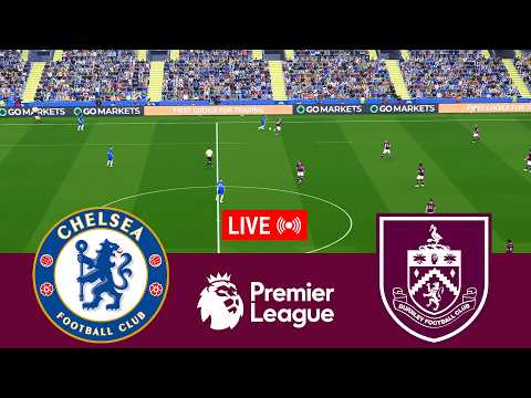 [LIVE] Chelsea vs Burnley Premier League 25/26 Full Match - Video Game Simulation
