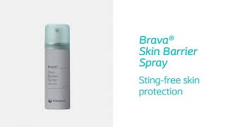 Product video: Coloplast Brava Skin Barrier Spray and Wipes