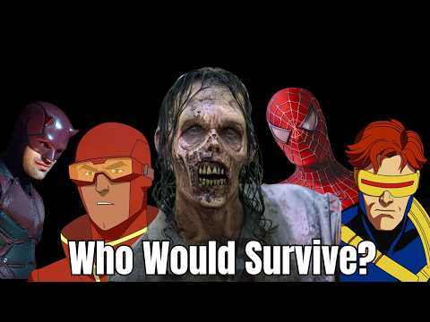 What Heroes Could Survive The Walking Dead?