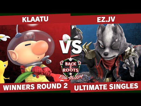Klaatu vs EZ.JV - Winners Round 2  - Back2Roots Full Bloom  | Olimar vs Wolf