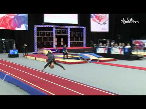 Megan Keally SILVER - 2018 Tumbling British Championships