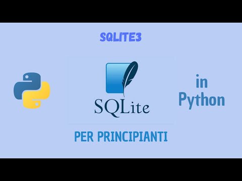 COME Usare SQLITE3 per un Database in Python!