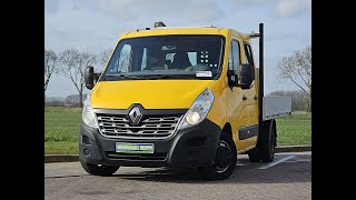 شاحنة مسطحة < 3.5طن Renault MASTER 2.3 Dubbellucht Export! | صورة 4 - Autoline