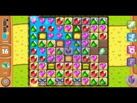 Diamond Digger Saga Level 857 (no boosters or extra moves)
