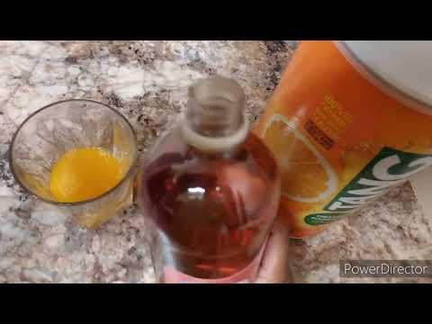 Refreshing Juice With Apple Cider Vinegar & Tang💯