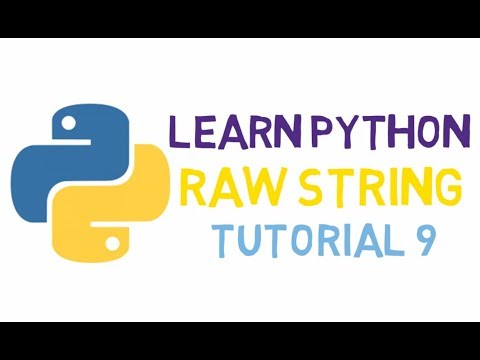 9 Python Tutorial Python Tutorials For Beginners Raw String In Python Hindi