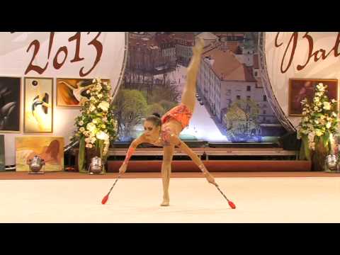 Jelizaveta Gamalejeva Baltic Hoop 2013 clubs all around