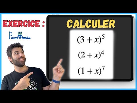 Comment utiliser le triangle de pascal et le binôme de Newton pour faire des calculs.