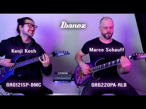 Демонстрация звучания электрогитары Ibanez GRG121SP