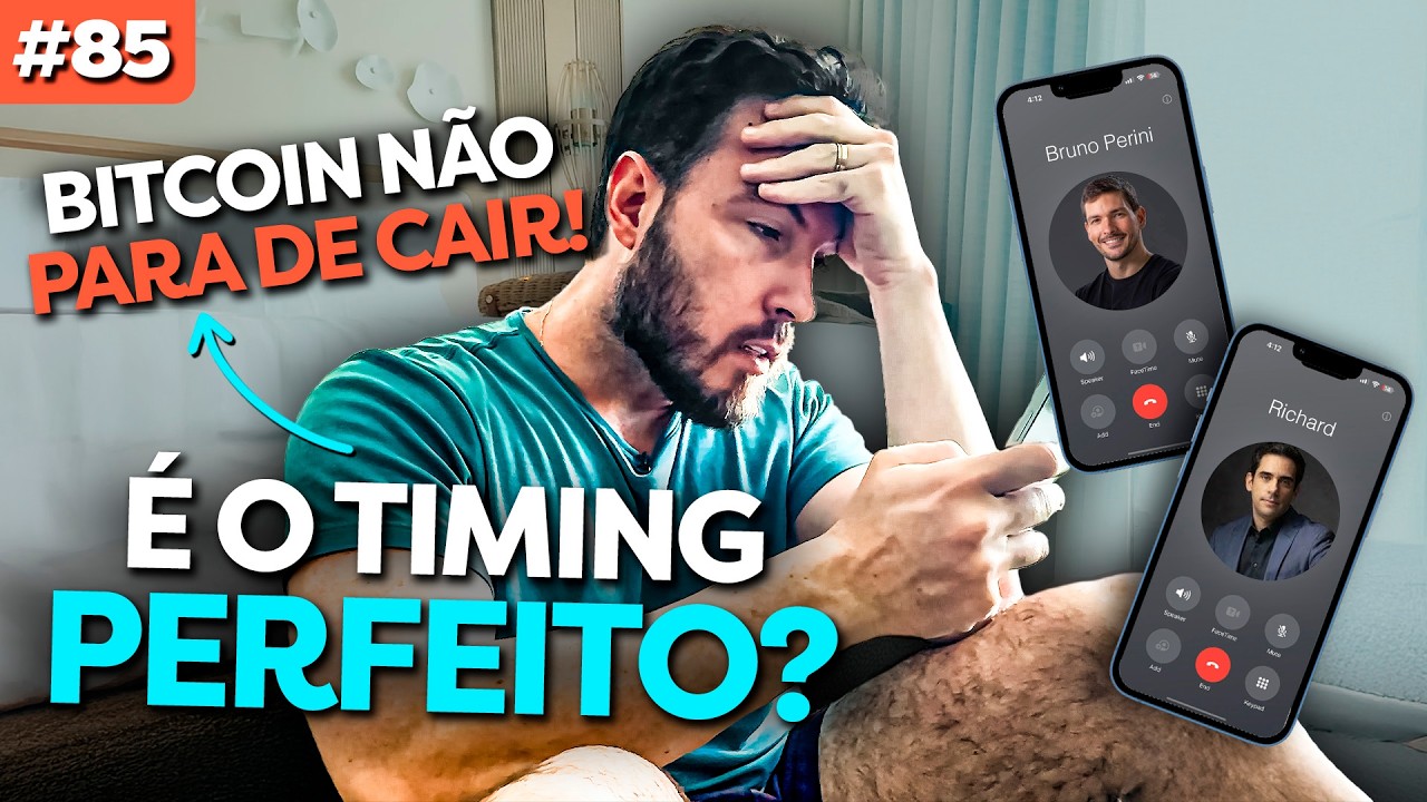 MOMENTO PERFEITO PARA INVESTIR EM BITCOIN? COMPREI MAIS 2,18 BITCOINS #85