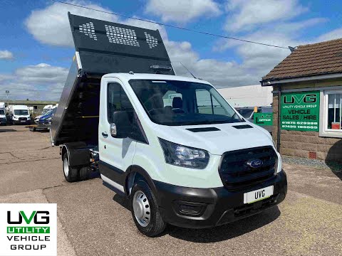 2023 Ford Transit Single Cab Tipper 170ps Alloy Body RWD DRW Euro 6 UK Supplied - Walk Around