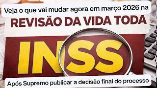 IMPACTOS CAUSADOS PELA DECISÃO FINAL DA REVISÃO DA VIDA TODA DO INSS PUBLICADA EM MARÇO PELO STF
