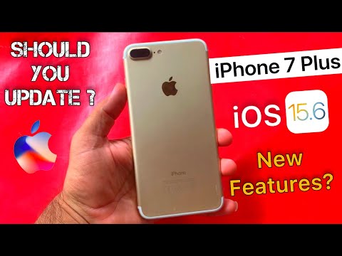 Iphone 7 Plus Updated On iOS 15.6 Latest Update | iOS 15.6 New Features | Bug Fixes & Security!