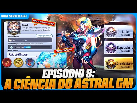 ✍🏻 GUIA DE INICIANTES 2024 - SERV. A141 - EPISÓDIO 8: VIRAMOS CIENTISTAS PARA PASSAR O ASTRAL GM ✍🏻