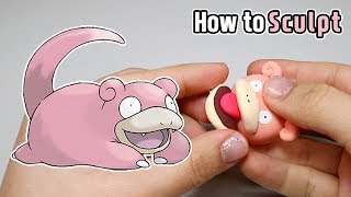 Hippopotamus Pokemon | How to sculpt Pokemon 'Slowpoke' | Clay Tutorial