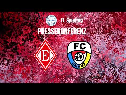 Press conference FC Einheit Wernigerode vs. FC Grimma // NOFV Oberliga-Süd // Matchday 11
