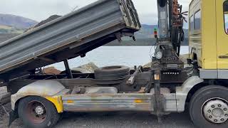 Mercedes-Benz ATEGO 1222 *DUMPER + crane ATLAS TEREX 65 *GRAB *MANUAL *FULL ST dump truck | Image 4 - Autoline