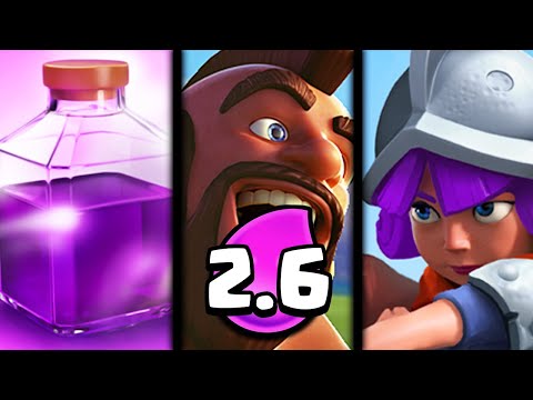 PROVIAMO la NUOVA FURIA nel DECK 2.6 DOMATORE! - Clash Royale