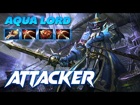 !Attacker Aqua Lord Kunkka - Dota 2 Pro Gameplay [Watch & Learn]