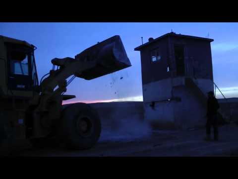 تدمير محارس قوات النظام في حقلي الرمي في محيط سجن غرز في درعا بعد السيطرة عليه من قبل لواء فلوجة حوران