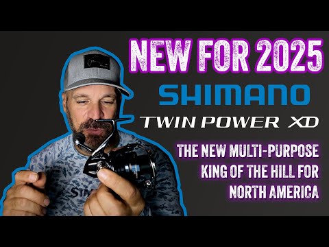 New for 2025 Shimano TwinPower XD Spinning reel - Walkthrough and Breakdown