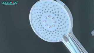 2863 Handheld Bathroom 3-Spray Eco Shower Head Adjustable Shower Head with High Pressure #leelongs
